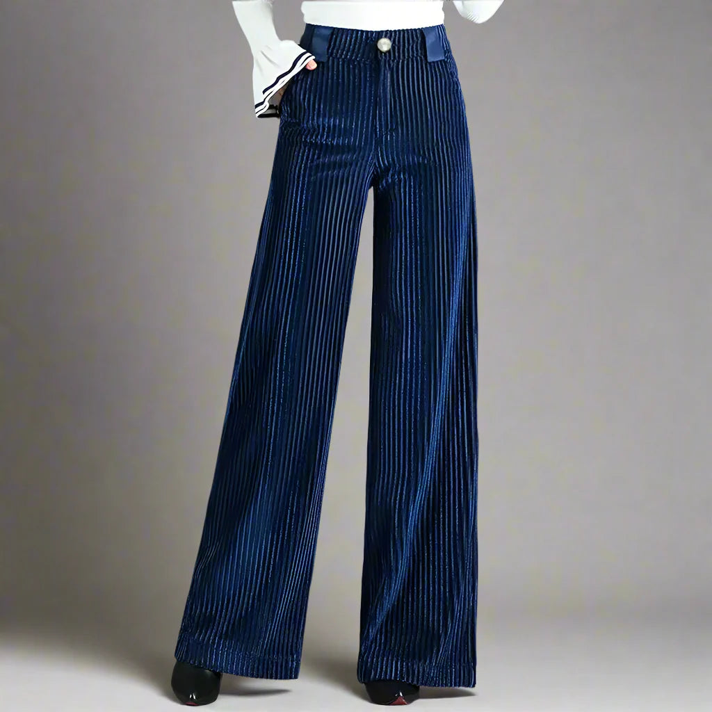 Elena | Pantaloni in Velluto a Costine