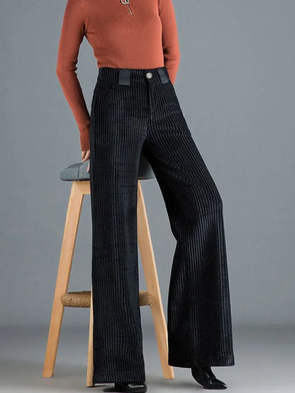 Elena | Pantaloni in Velluto a Costine