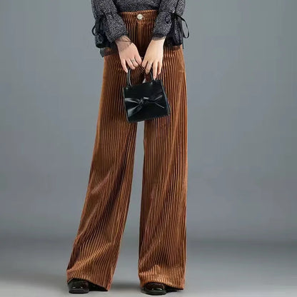 Elena | Pantaloni in Velluto a Costine